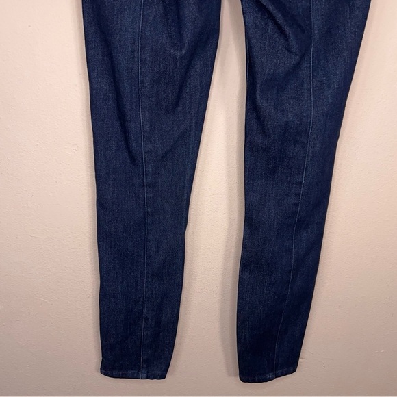 Size 28 Pilcro High Rise Denim Jegging Blue Stretch Pull On Style Anthropologie - Picture 7 of 13